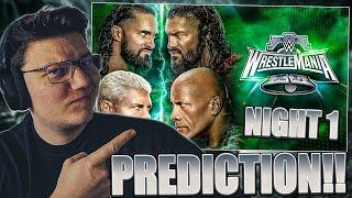 MEINE WRESTLEMANIA 40 PREDICTION (NIGHT 1)!!