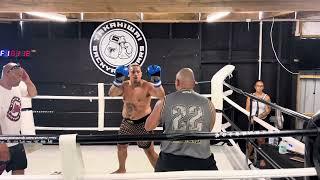 Reo Manuel vs blackpower Levi Round 2 GTR gateway to recovery boxing