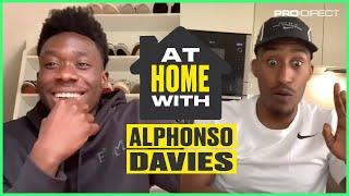 Alphonso Davies' sneaker collection is insane! | At Home With Yung Filly