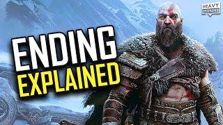 GOD OF WAR RAGNAROK Ending Explained | Video Game Breakdown, Secret Ending, Theories & Review