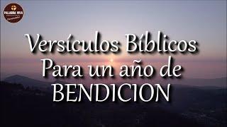 Comienza tu año con Versiculos de bendicion | audio Bible