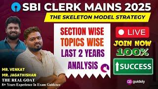 Best Strategy For SBI Clerk Mains 2025 | Bank Exam Mains Strategy Tamil | Section and Topic Analysis