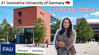 FAU Erlangen Nuremberg Campus Tour | Interview with FAU Student