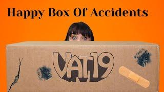 Unboxing  The Happy Box Of Accidents Mystery Boxes From VAT19