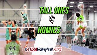 Homies vs Tall Ones l USAV 2024 (Match 3 - Pool Play)