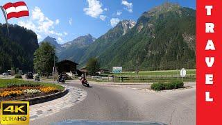 Driving in Austria 6: Ötztal valley (Oetz - Sölden - Obergurgl) 4K 60fps