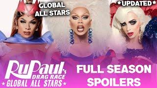 GLOBAL All Stars *UPDATED* FULL Season Spoilers - RuPaul's Drag Race