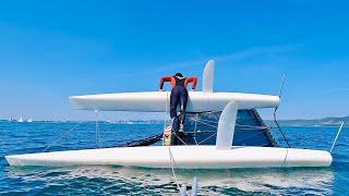 Hobie Cat - Capsize Recovery