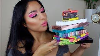 NEW EYESHADOW PALETTES IN MY COLLECTION | VERY CHATTY| GEREL MATTA