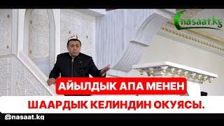 Айылдык апа менен шаардык келиндин окуясы. Устаз Абдишүкүр Нарматов. #nasaatkg