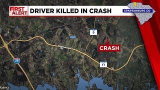 SCHP: Driver dies after hitting utility pole, tree in Spartanburg County