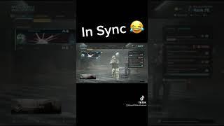 What are the chances of that? #modernwarfare #shorts #cod #insync #crazy