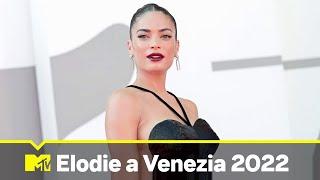 Elodie a Venezia 2022: look da dark lady sul red carpet della Mostra del Cinema | MTV News Italia