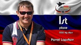 Jet World Masters 2015 Champion Pavel Lapshov with YAK-130