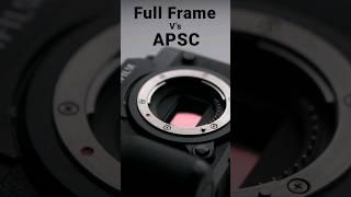 Full Frame vs. APS-C: Which Sensor Is Better?  #photography #fullframe #apsc