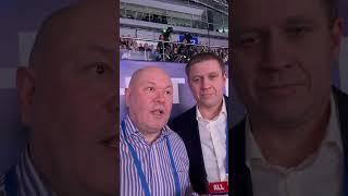 Дмитрий Путилин (Президент СФМР) и Сергей Заяшников на 30-м юбилейном ЧР-2025 г. по муатай в ЕКБ.