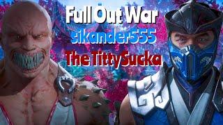 MK11 sikander555 vs Kombat League Kriminal: The TittySucka (Full Out War)