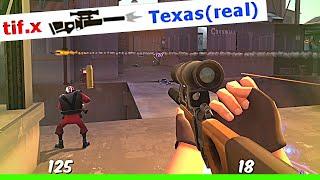 Team Fortress 2: Sniper Gameplay [TF2 Hitman's heatmaker]