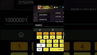 Uid 10000001 unseen bundle #freefire #totalgaming #gamingfans #garenafreefire #freefiremax