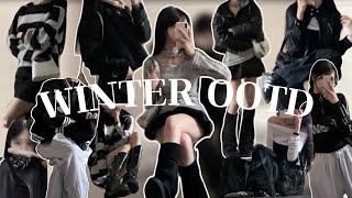 ˚ෆ*₊winter ootd  l 무채색 코디 모음 l 아우터, 신발 추천 l 무스탕 패딩 자켓 l 데일리 겨울 룩북.¸¸ l 쇼핑몰 모델의 찐 소장템 l 예원's ootd