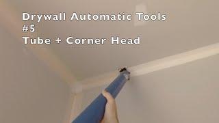 #5 Drywall Automatic tools. Internal corner. Mud Tube with Corner Head.