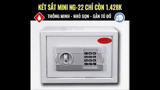 Két sắt Mini thông minh giá rẻ giám giá 200K dòng Két sắt Mini