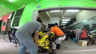 HONDA CBR 600 RR recovery