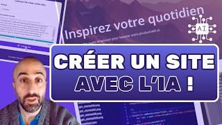  Créer un site web avec une IA en 2025 (c'est ultra simple !)