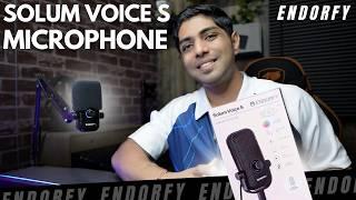 My voiceover game just leveled up | Endorfy Solum Voice S mic