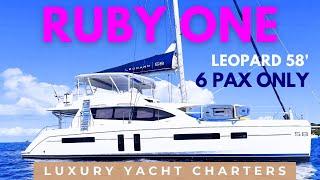 Can You Afford a Yacht Charter?  ️  Catamaran Ruby One in The BVI