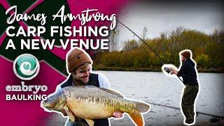 CARP FISHING KORDA'S NEW EMBRYO LAKE | JAMES ARMSTRONG