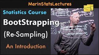 Bootstrapping and Resampling in Statistics with Example| Statistics Tutorial #12 |MarinStatsLectures