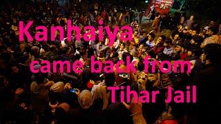 Kanhaiya Came Back from Tihar Jail II Full Speech at Freedom Square Jnu