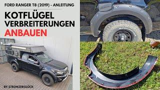 Verbreiterungen am Ford Ranger T8 montieren (2019)