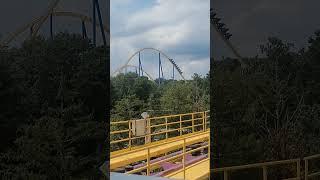 Six Flags Great Adventure Nitro Footage #subscribe #travel #viral #fun #fyp #shorts #nitro