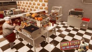 Fries & Second Station Speed Things Up ~ Corner Kitchen Fast Food Simulator