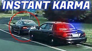 WHEN COPS ARE ON TIME | Idiots In Cars USA & CANADA / EP.12