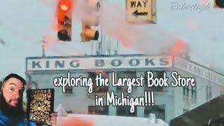 exploring Michigan's largest book store! John Kings Book Store