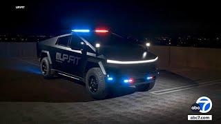 World's first Tesla Cybertruck patrol vehicle unveiled