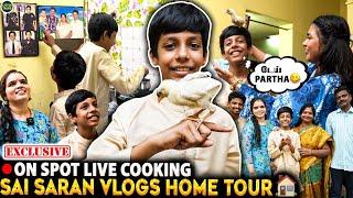 Sai Saran Vlogs Exclusive Home Tour & Family Interview - “குடும்பமே சேர்ந்து பண்ற அலப்பறை”