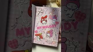 ASMR My Melody ScrapbookingJournaling #scrapbooking #journalwithme #sanrio