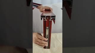 The folding door accessories have been upgraded, and the aircraft wheels are equipped with steel