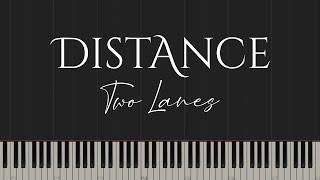 Distance - Two Lanes (Piano Tutorial)