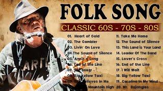 American Folk Songs  Classic Folk & Country Music 60's 70's 80's Playlist  Country Folk Music