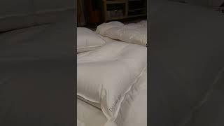 Пуховая подушка KAUFFMANN De Luxe 100, 50x70, мягкая и средне-высокая