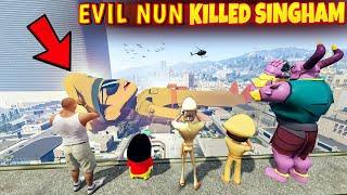 Shinchan and Franklin Found Biggest Little Singham in GTA 5