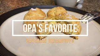 Homemade Creampuffs | Bavarian Style Recipe