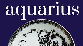 AQUARIUS: HOLY ****! TAKE A DEEP BREATH BEFORE WATCHING THIS ONE!  // weekly tea leaf reading