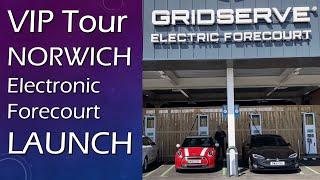 GRIDSERVE Launch Norwich Electronic Forecourt one of the most advanced EV charge hubs in the World