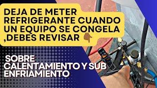 que no te engañen con el aire acondicionado y te cobren refrigerante innecesario 